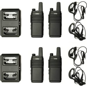 BTECH FRS-B1 4 Pack FRS Business, Adult Walkie Talkies