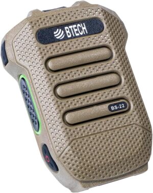 BTECH BS-22 (Tan) Bluetooth Wireless Speaker Mic
