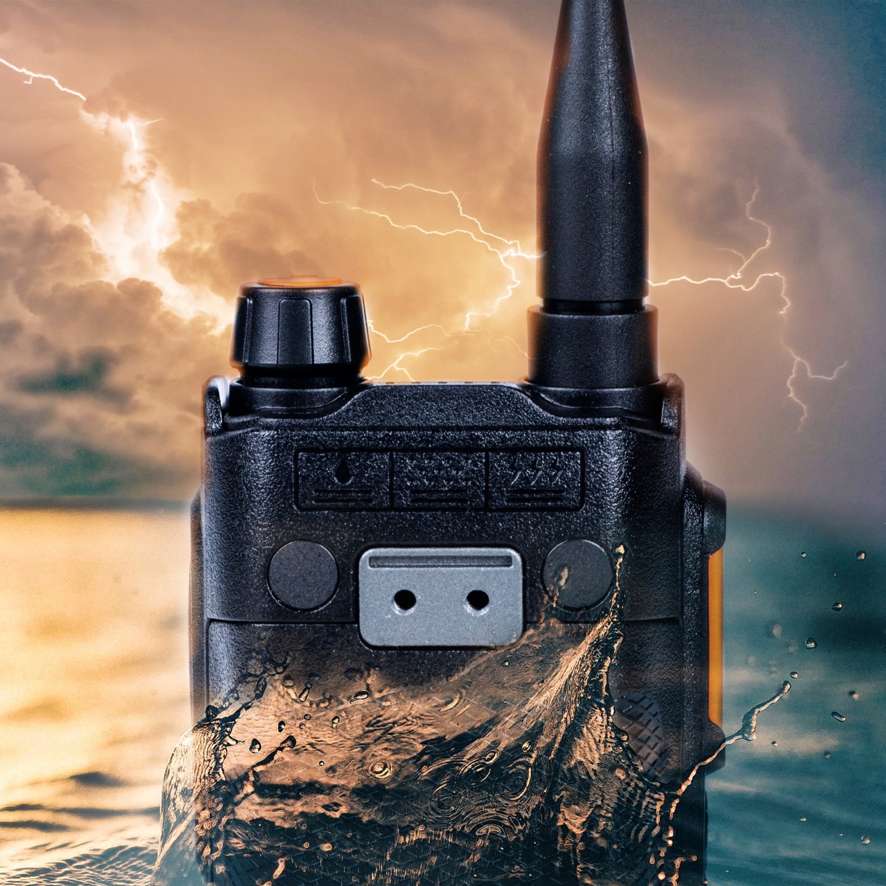 UV-PRO operating in wet field conditions