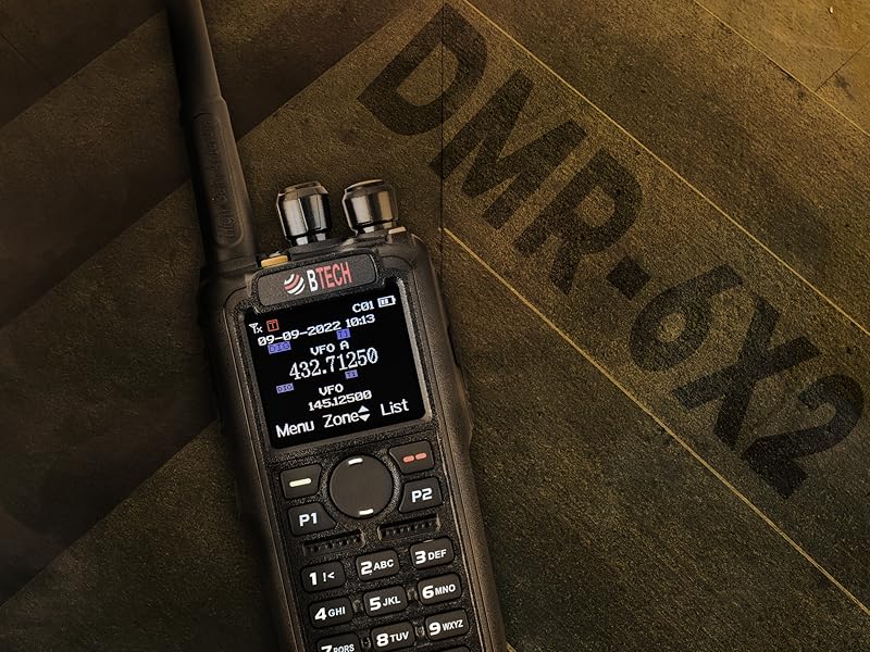 BTECH DMR-6X2 DMR & Analog Dual Band Two-Way Radio ‣ BaoFeng Tech