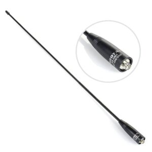 Antenne Nagoya NA-701 SMA Mâle 20 Cm - Bibande 144/430 MHz - Pour Radio Amateur, PMR, Walkie-talkie