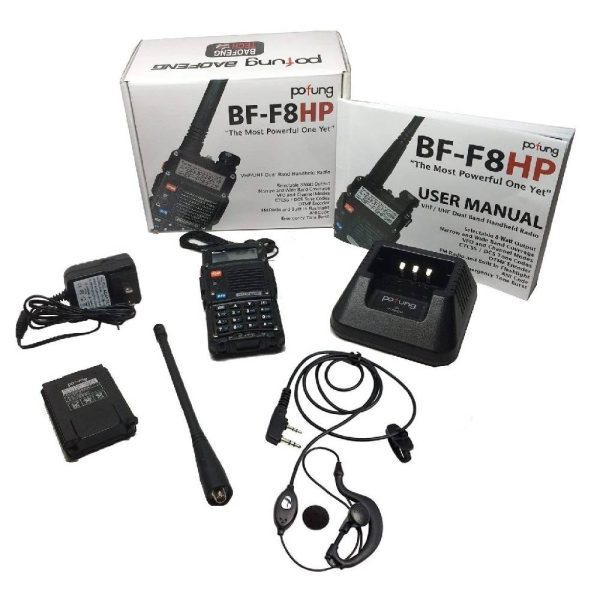2nd Generation FM Ham Two-Way Radio Transceiver BaoFeng 2pcs BF-F8 
