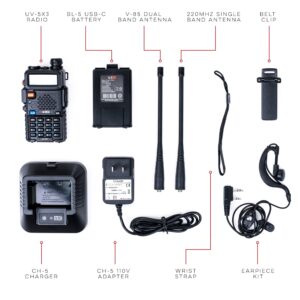 BTECH UV-5X3 Tri-Band Amateur Radio - Image 5
