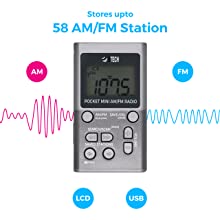 stores upto 58 AM\fm station silver