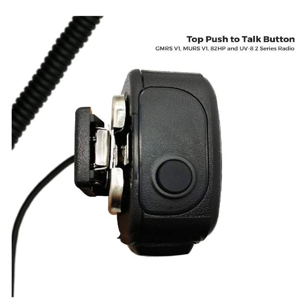Dual Push-To-Talk PTT Speaker Mic For Baofeng UV82 L UV8 D UV5R A Two Way NEW US 