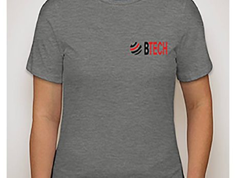 BTECH Shirt Ladies Silver