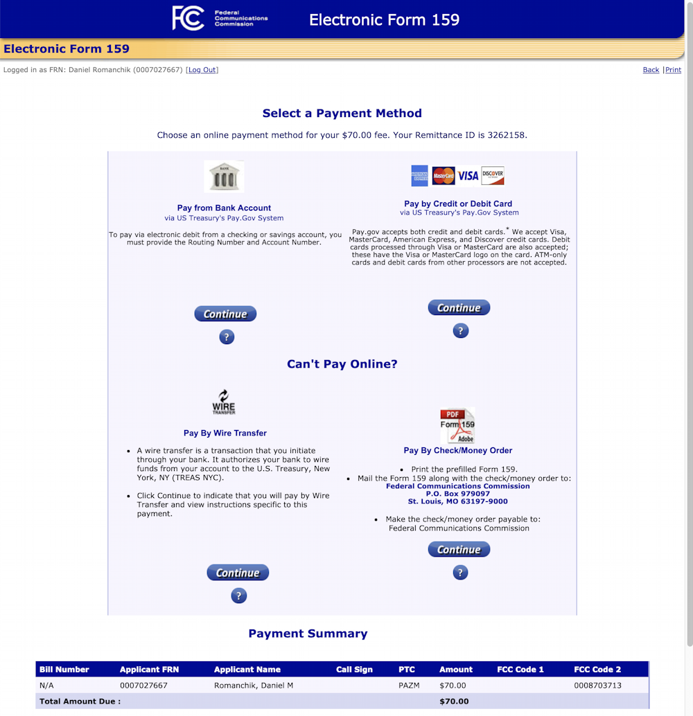 Step by Step: Getting a GMRS License - BaoFeng Radios