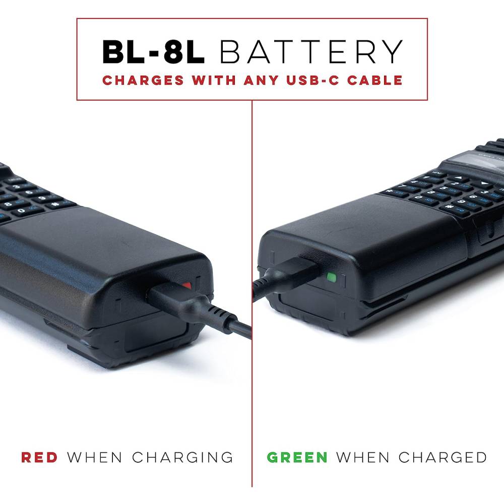 BL-8L 3600mAh Battery - BaoFeng Radios