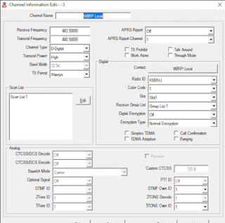 Build a DMR-6X2 Code Plug: A Basic Code Plug for your DMR Radio ...