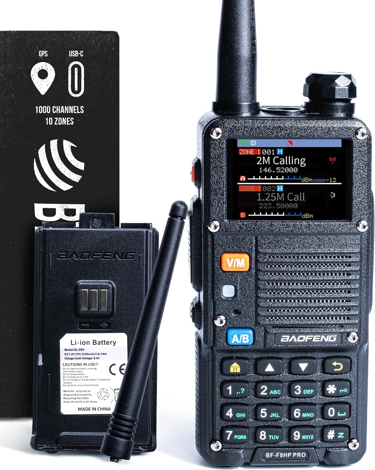 BaoFeng BF-F8HP PRO handheld radio