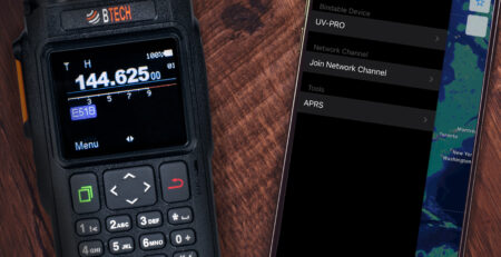 Network Channels in the BTECH Programmer app