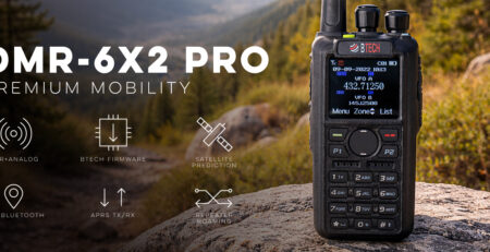 BTECH DMR radio text messaging