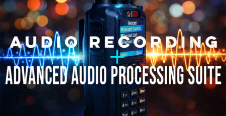 BTECH DMR radio call recording controls